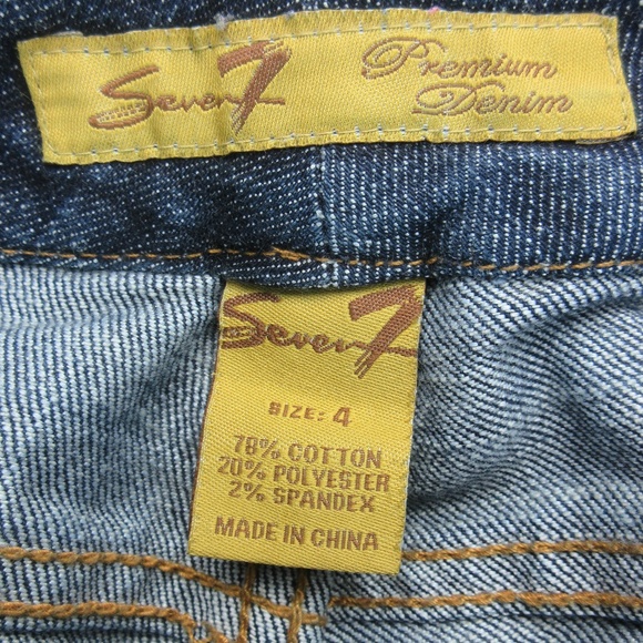 Melissa McCarthy "7" Boot Cut Jeans Sz 4 > 30x34 - Picture 8 of 8